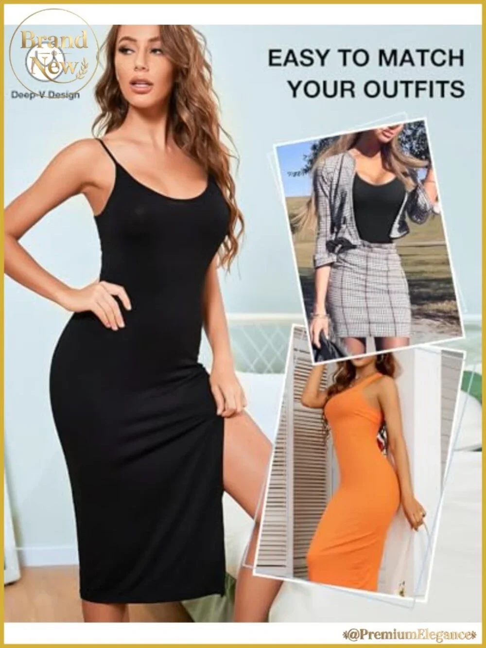 Women's Control Slip Shapewear Strapless Full Slip Tummy Control Nylon